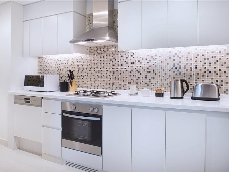 Damac Maison The Vogue Dubai Esterno foto A modern kitchen