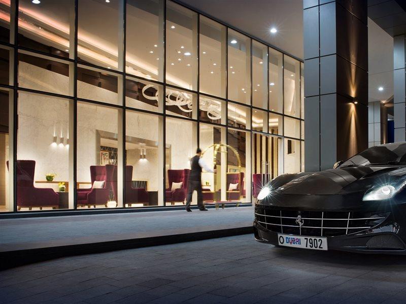 Damac Maison The Vogue Dubai Esterno foto The entrance of the hotel